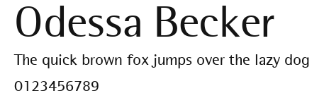Odessa Becker Preview