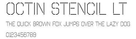 Octin Stencil Lt Preview
