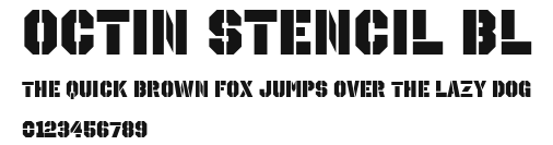 Octin Stencil Bl Preview