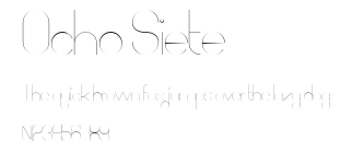 Ocho Siete Preview