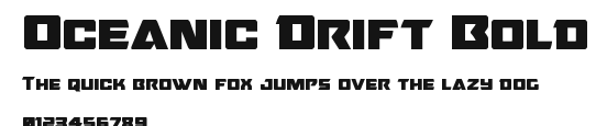 Oceanic Drift Bold Preview