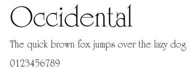 Occidental Preview