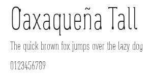 Oaxaqueña Tall Preview