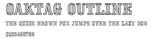Oaktag Outline Preview