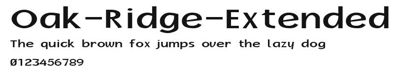 Oak-Ridge-Extended Preview