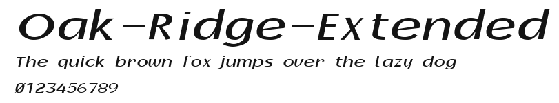 Oak-Ridge-Extended Preview
