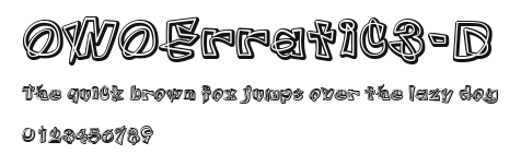 OWOErratic3-D Preview