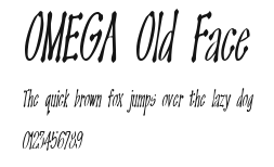 OMEGA Old Face Preview