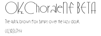 OKChoraleNF BETA Preview
