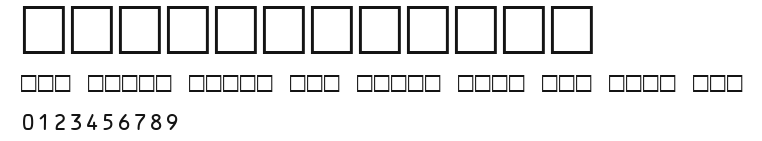 OCR-B-Digits Preview