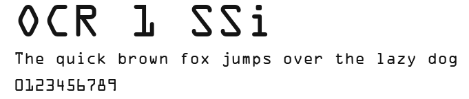 OCR 1 SSi Preview