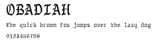 OBADIAH Preview