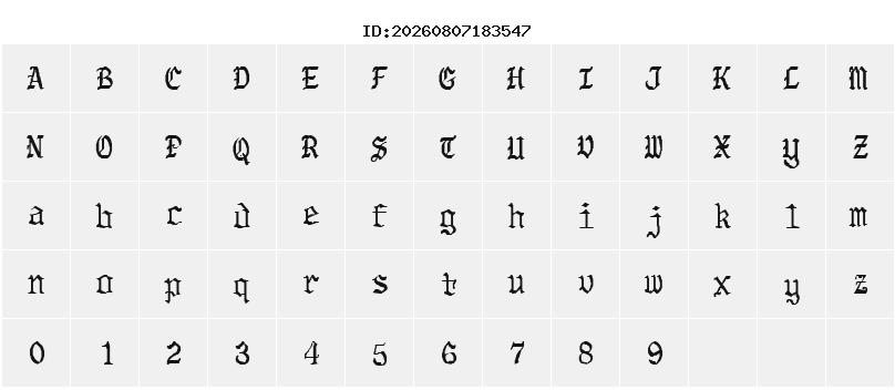 Character Map