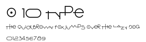 O 10 Type Preview