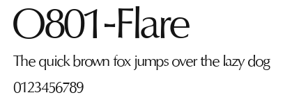 O801-Flare Preview