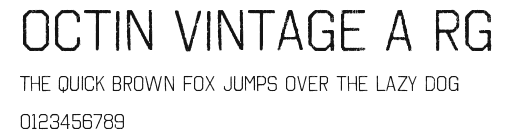 Octin Vintage A Rg Preview