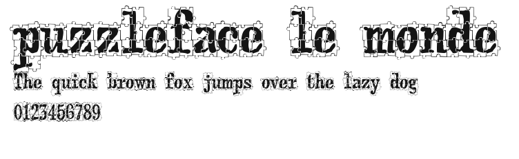 puzzleface le monde Preview