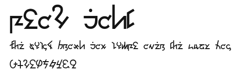 pso2_font Preview