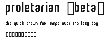 proletarian (beta) Preview