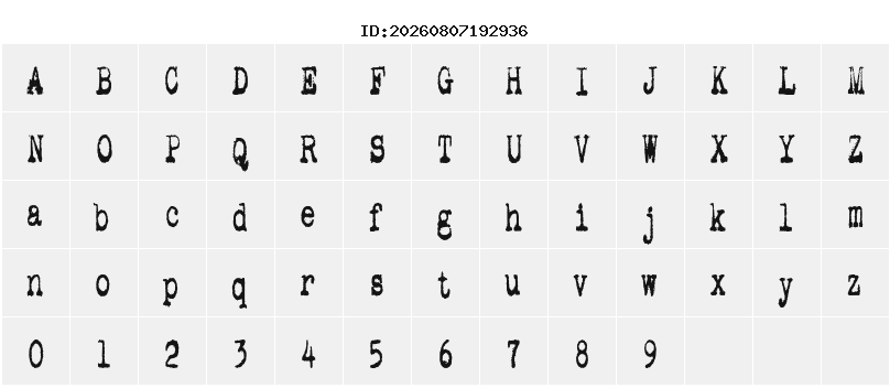 Character Map