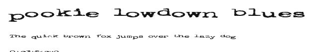 pookie lowdown blues Preview