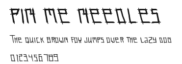 pin me needles Preview