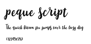 peque script Preview