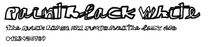 paintblack white Preview