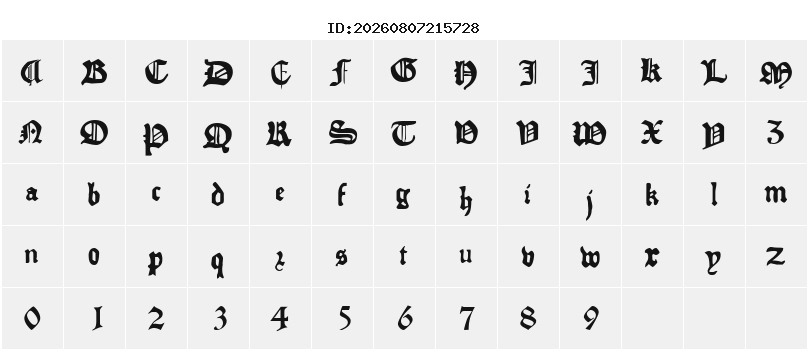 Character Map