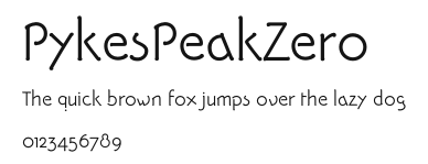 PykesPeakZero Preview