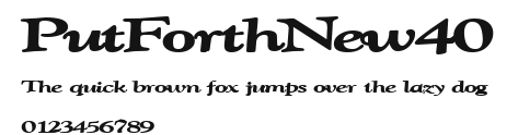 PutForthNew40 Preview