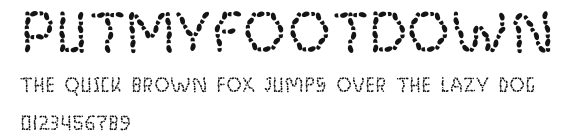 PutMyFootDown Preview