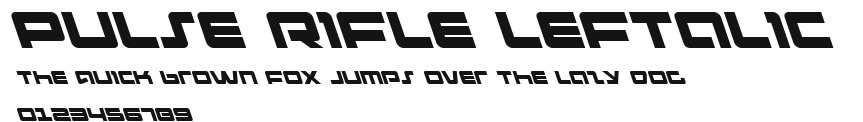 Pulse Rifle Leftalic Preview
