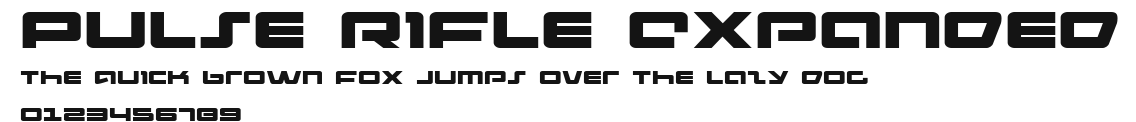 Pulse Rifle Expanded Preview