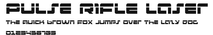 Pulse Rifle Laser Preview