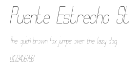 Puente Estrecho St Preview