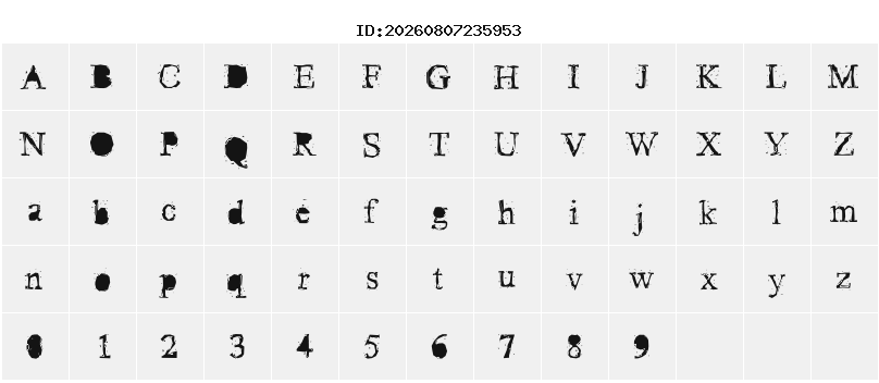 Character Map