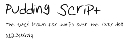 Pudding Script Preview