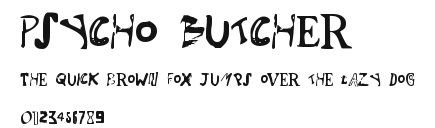 Psycho Butcher Preview