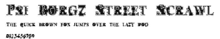 Psi Borgz Street Scrawl Preview