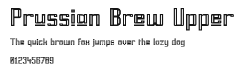 Prussian Brew Upper Preview