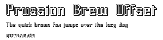 Prussian Brew Offset Preview