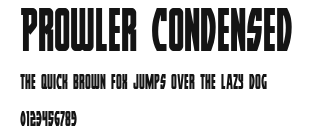 Prowler Condensed Preview