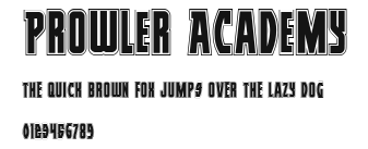 Prowler Academy Preview