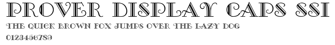 Prover Display Caps SSi Preview