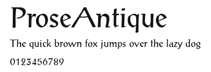 ProseAntique Preview