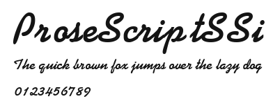 ProseScriptSSi Preview