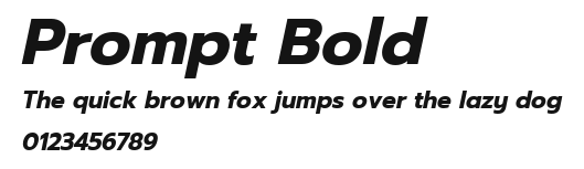 Prompt Bold Preview