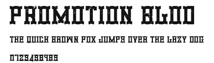 Promotion Blod Preview