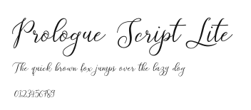 Prologue Script Lite Preview
